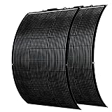 WUZECK Flexible Solar Panel 300W /2PCS 150W