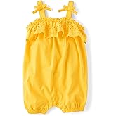The Children's Place baby-girls And Newborn Everyday Summer Rompers