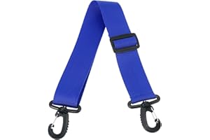 PATIKIL 80cmx3.8cm Roller Skate Leash, Adjustable Ski Boots Carrier Strap for Roller Skates, Ski Boots, Ice Skates, Blue