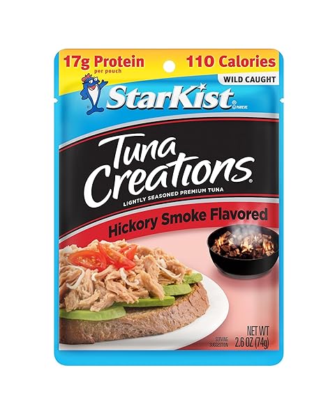 STARKIST TUNA CREATIONS HICKORY SMOKED, 2.6 OZ POUCH...