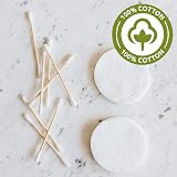 Pretty Quest 200 Cotton Buds Bamboo Stem Brand New view 3