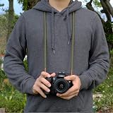 VKO Soft Camera Strap Neck Shoulder DSLR SLR Mirrorless 100cm Green view 2