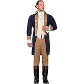 Forum Men's Colonial Officer Patriotic Costume