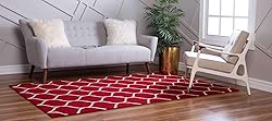 Unique Loom Trellis Frieze Collection Area Rug