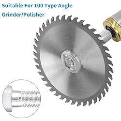 Kyuionty 3 Pcs M10 Angle Grinder Extension