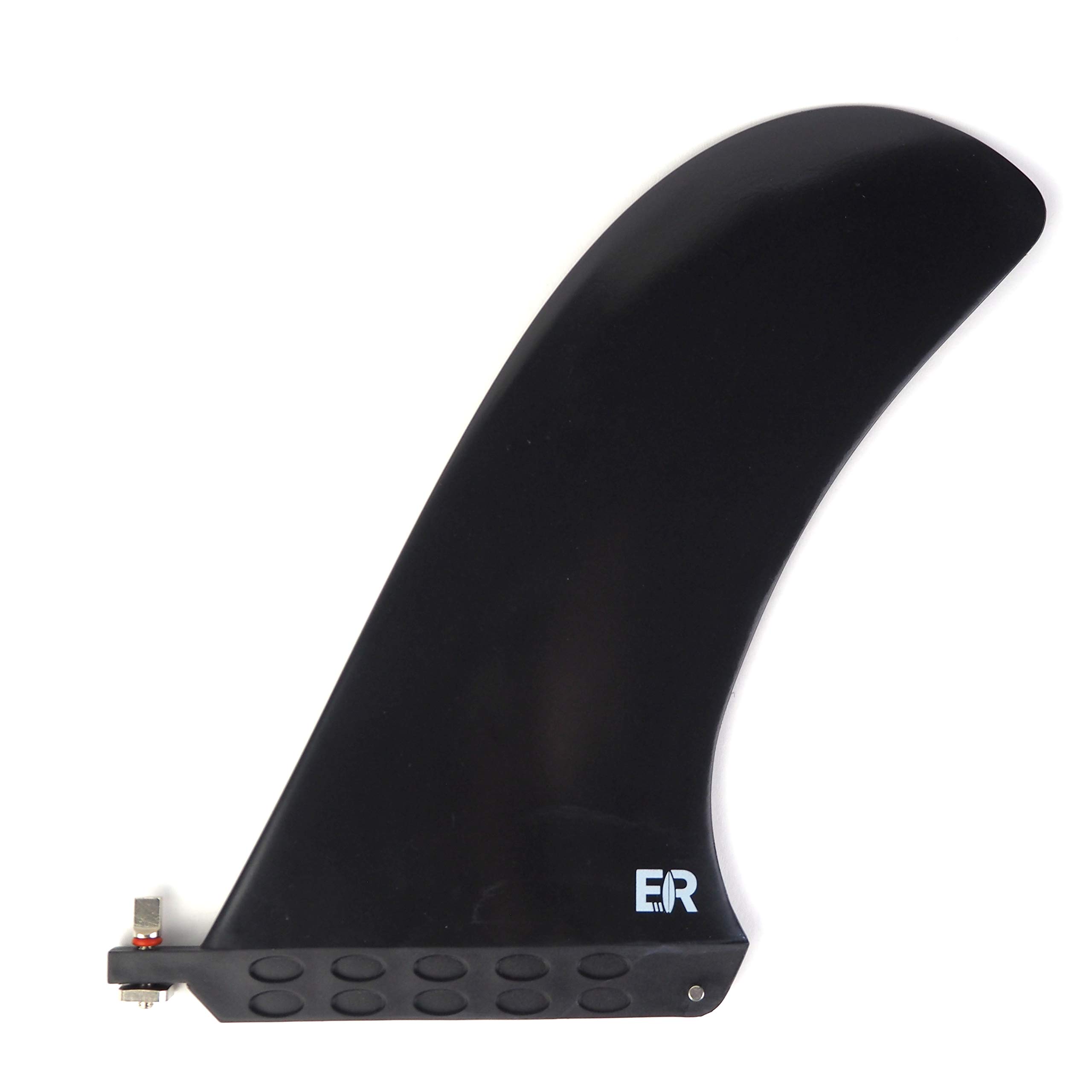 Eisbach Riders PADDLEBOARD Touring Single Finne 9.5 Inches, Black, US Box, Nylon, All skill levels