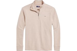 vineyard vines Men's Saltwater Quarter-Zip Pullover Sweater