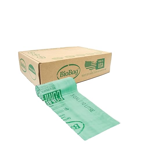 BioBag (USA), The Original Compostable Bag, Gallon, 100 Total