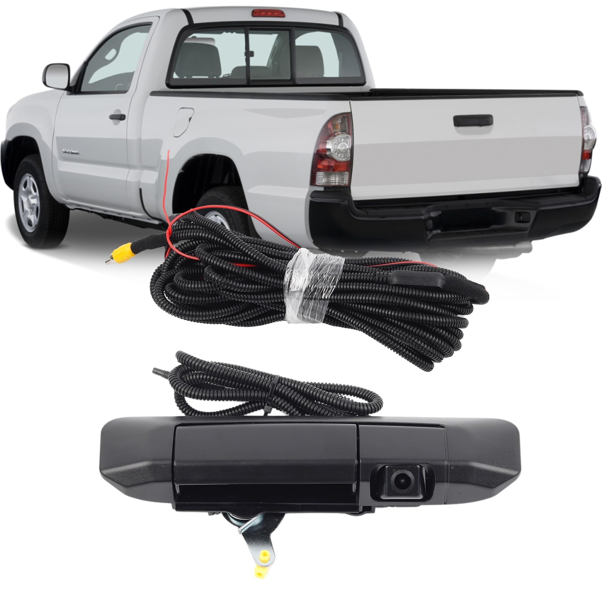 Tailgate Handle With Full Hd Night Vision Rear View Backup Camera Compatible For Toyota Tacoma – buy the best products in the online store