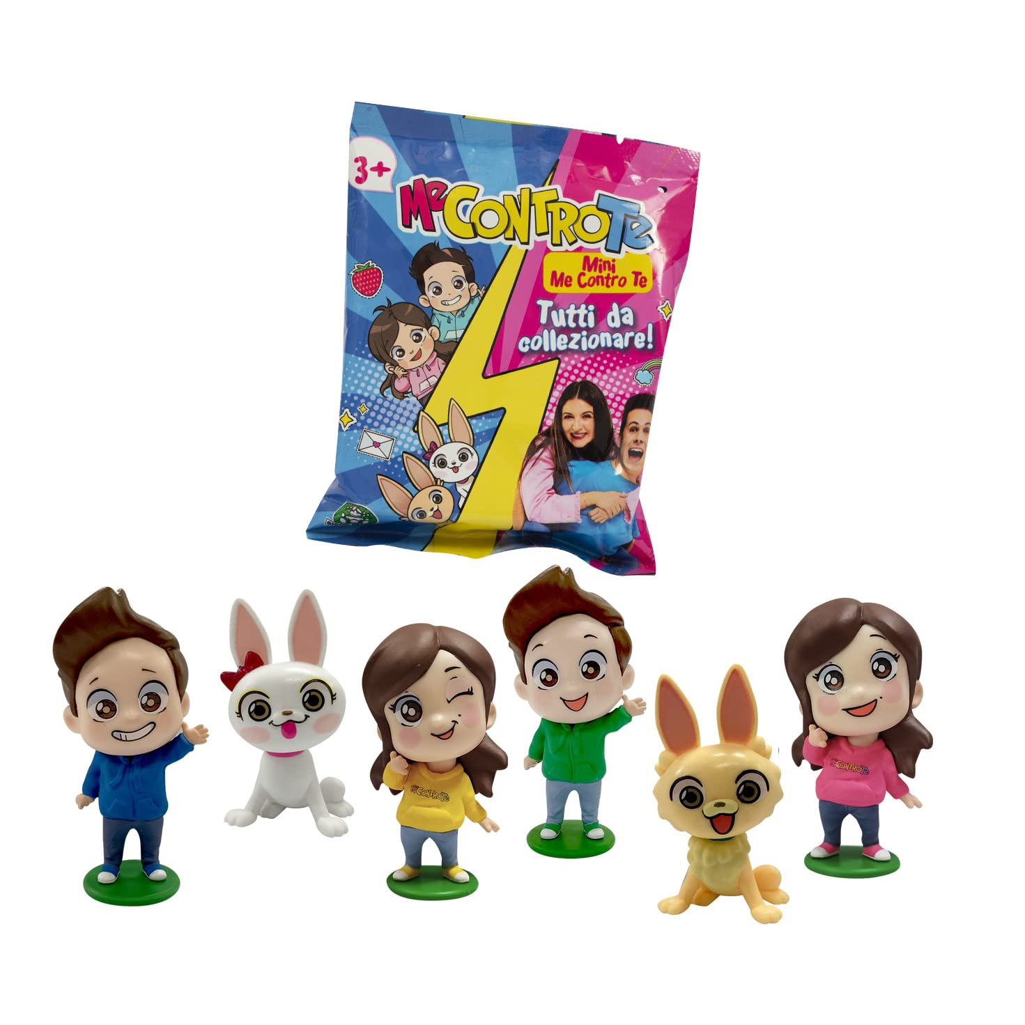 Giochi Preziosi Me Against You Games Precious Mini Characters 6 cm, Multicolor, MEC12010