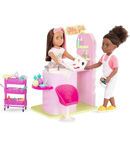 Glitter Girls – Pet Grooming & Pup Set – Dog Plush Husky - View #12