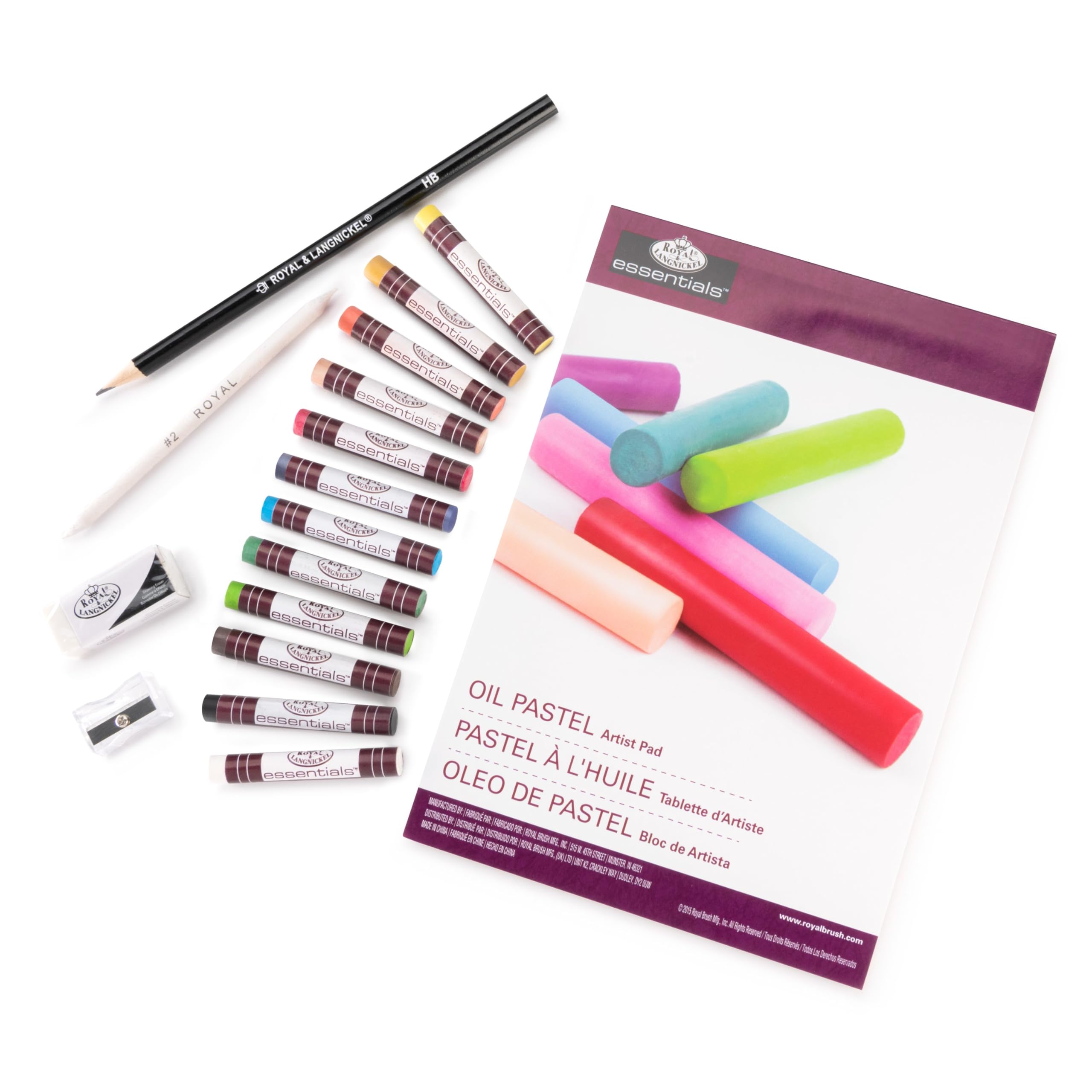 Royal & Langnickel Mini Clearview Oil Pastels