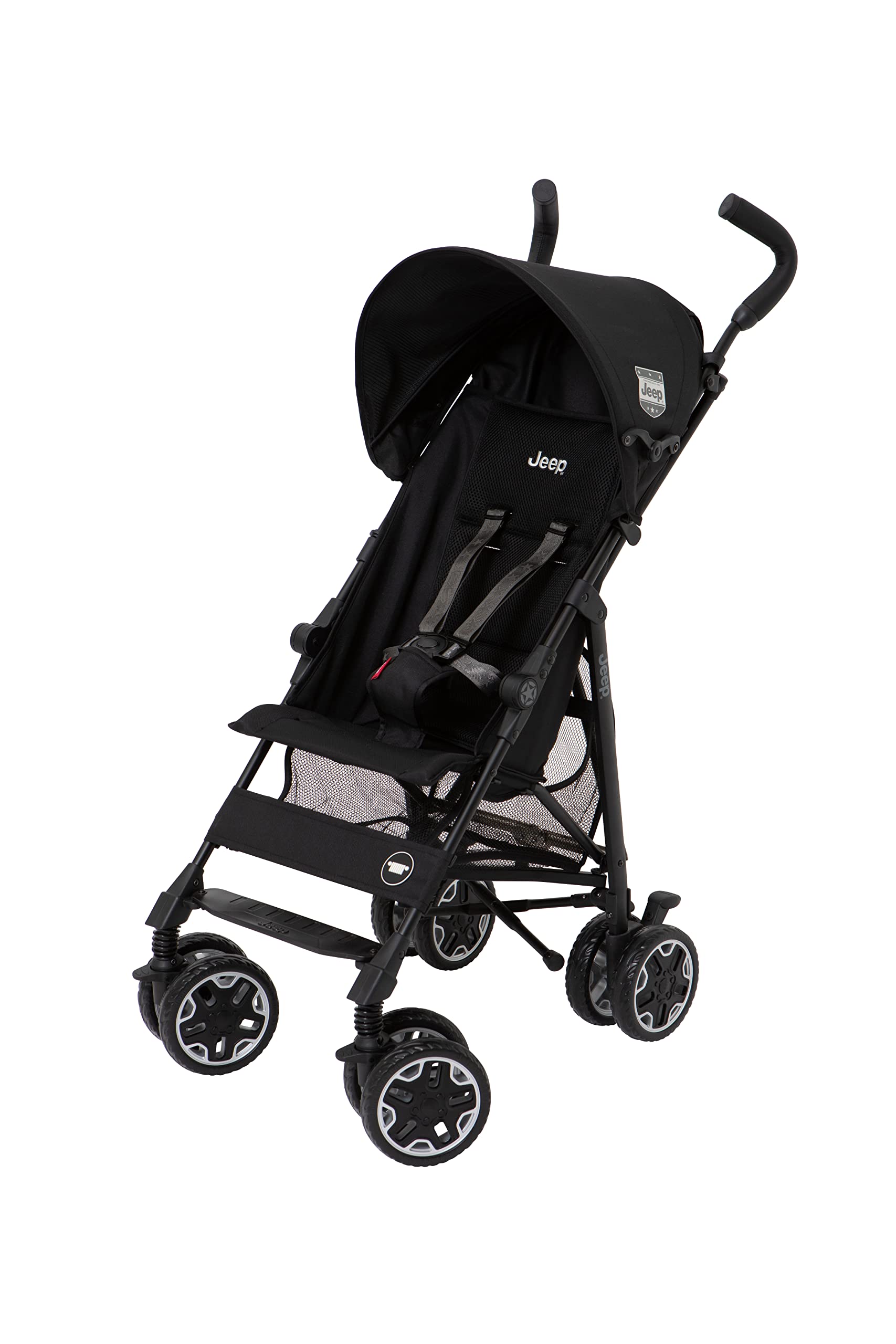 大きなタイヤで安定走行 ジープスピリットを受け継ぐベビーカー J is for Jeep アドベンチャー プラス ブラック 1個 (x 1)商品画像