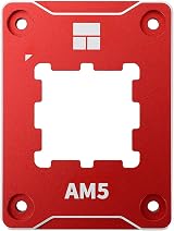 Thermalright CPU Contact Frame AM5 Anti-Bending Secure Frame Kit Red Aluminum view 2