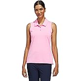 adidas Women's Ultimate365 Jacquard Sleeveless Polo