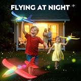 Winstico Airplane Launcher Toy 3 Pack Foam Glider Planes Ages 4-9 view 3