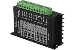 OUYZGIA TB6600 Stepper Motor Driver 4A Stepper Driver for Nema 17, 23 and 34 Stepper Motor, 9-42V, 32 Segments, Upgraded Version-1PCS
