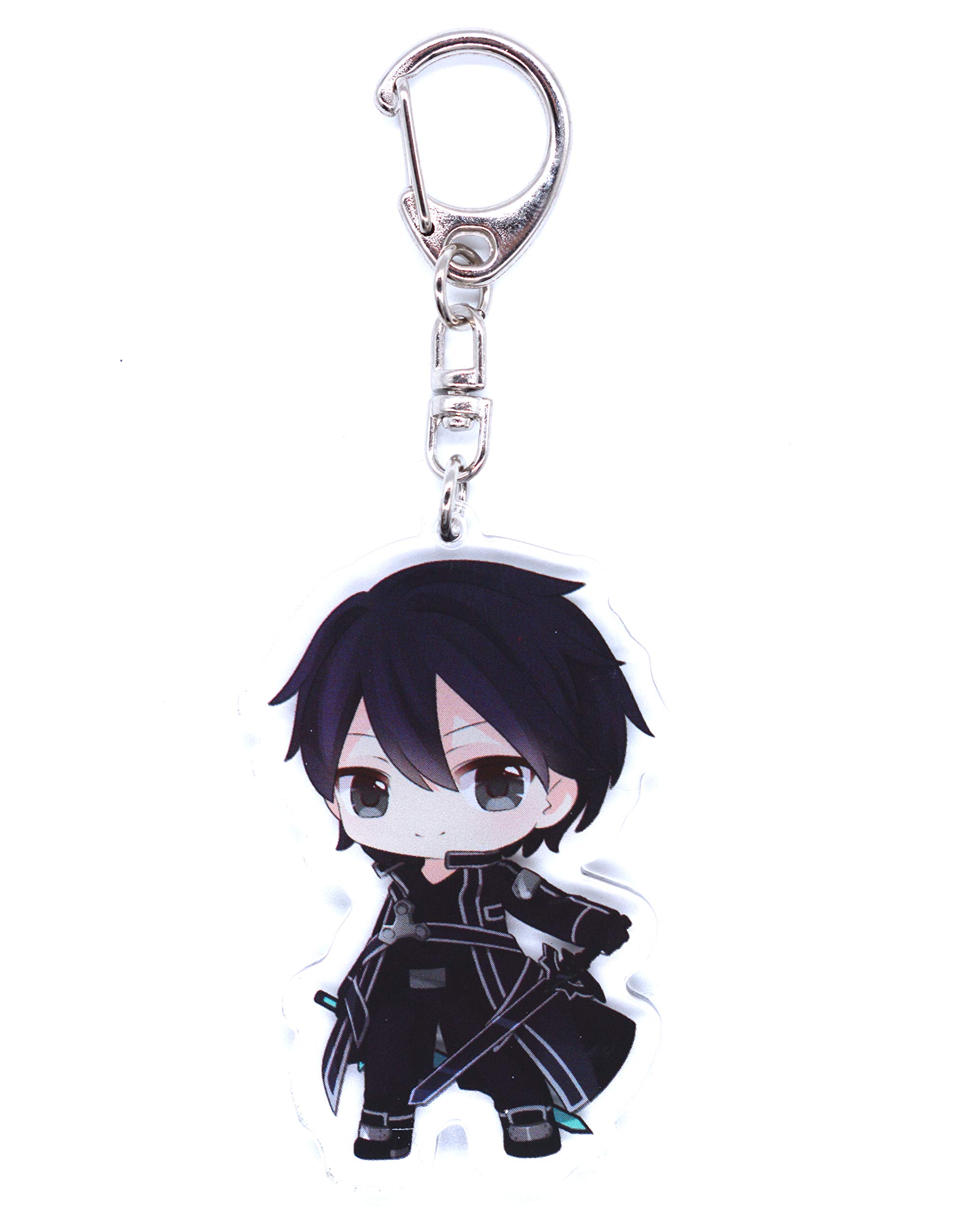 Sword Art Online keyring with chibi figure (Kirigaya Kazuto)