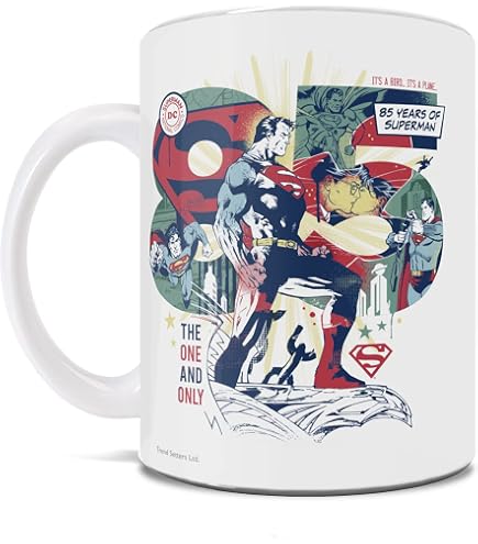 Amazon.com | Spoontiques Superman Camper Mug: Coffee Cups & Mugs