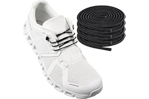 ENDOTO 2 Pairs Elastic Shoelaces for ON Cloud 5 No Tie Replacements Shoes Laces Stretchy Bungee Running Training