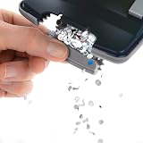 Rapesco PF835PB2 Germ-Savvy Antibacterial 40-Sheet 2-Hole Punch Black view 5