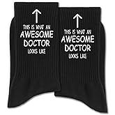 RZQIJ Funny Doctor Socks Gift， Unique Medical Novelty Socks