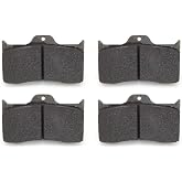 Wilwood Brake Pads, Street Performance/Racing Pads, BP-20 Compound, Medium Friction, High Temperature, 7112, Universal, Set of 4