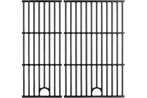 OKLAGARDEN 463630021 Grates Replacement for Charbroil Grill Replacement Parts 2 Burner G426-0004-W1 G426-0005-W1 Grill Grates Charbroil Performance Grill Part 463660421 463660021 Cast Iron Cooking Grates 17 Inch