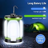 Blukar Camping Lantern Rechargeable 2000 Lumen 7 Modes 60 LED 3600mAh view 5