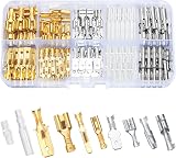 Vwoqiy 150 Pcs Spade Connectors 2.8/3.2/4.8/6.3mm Insulated Kit