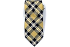 Timeless Tartans Silk Necktie, Men’s Classic Woven Silk Neck Tie, Officially Licensed Collegiate Gift & Clothing Accessories