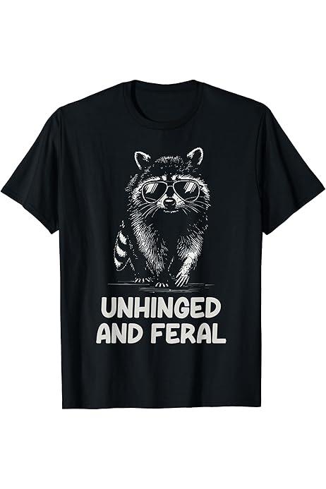 Funny Shirts For Men Three Raccoons Howling At The Moon-midnight