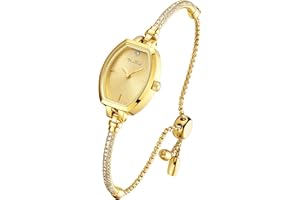 DIAOFENDI Petite Bracelet Watch for Women, Gifts for Girlfriend Diamond Dress Analog Watch Waterproof