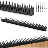 Metal Anti Climb Fence Spikes for Outdoor Walls, Intruder Deterrent Fence Wall Spikes for Thieves and Intruder, Security Spikes for Home Security, Roofs Garden, Fences 6PCS (94.4 in)