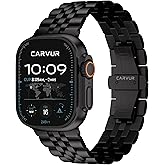 CARVUR Titanium Watch Band T20 - For Apple Watch ULTRA 3 / ULTRA 2 / ULTRA (49mm) - Grade 2 Titanium - Premium Color Match - Secure Butterfly Clasp - Adjustable Apple Watch Band - (T20)