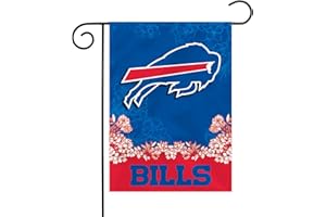 Rico Industries NFL Standard/Primary 13" x 18" Double Sided Garden Flag - Great Gift for Men, Women, & Fans
