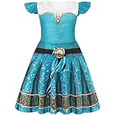 AmzBarley Girls Nightgowns Princess Pajamas for Toddler Kids Sleepwear Nightdress Little Girls Nightie Dress