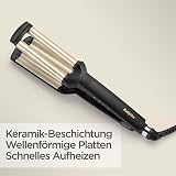 BaByliss Wave Envy Ceramic Hair Waver 3 Heat Settings Fast Easy Beach Waves view 6