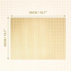 Plastic Rattan Webbing Roll, 16 Inch x 20