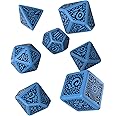 Q WORKSHOP Call Of Cthulhu The Outer Gods Azathoth RPG Ornamented Dice Set 7 Polyhedral Pieces