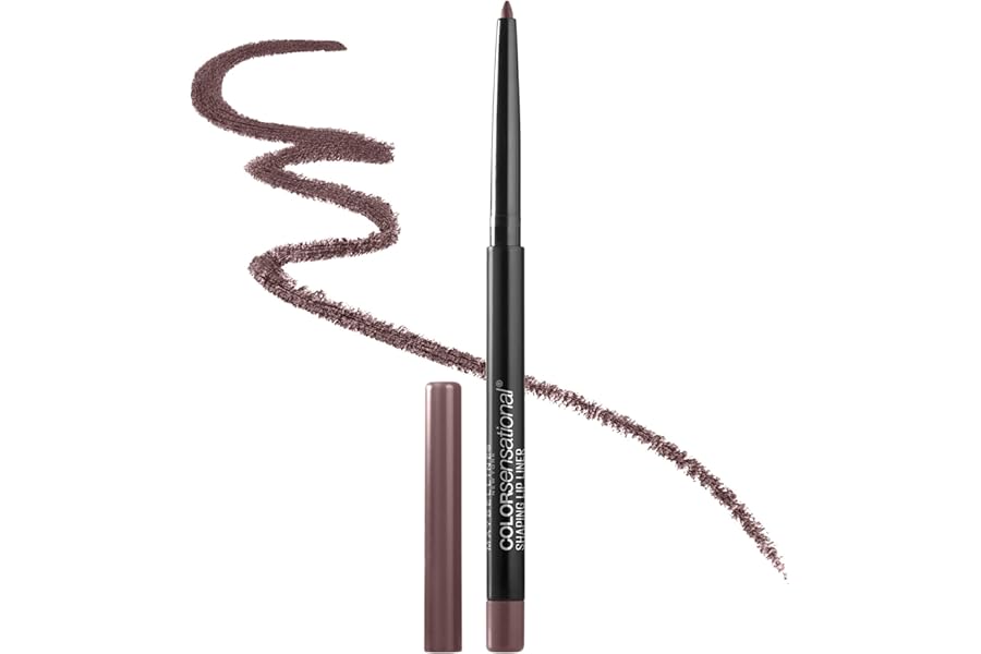Maybelline Color Sensational Shaping Lip Liner with Self-Sharpening Tip, Gone Griege, Nude, 1 Count