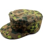 CLAYHU Replica WWII WW2 German Army Camo Cap Camouflage Hat DOT 44 Color