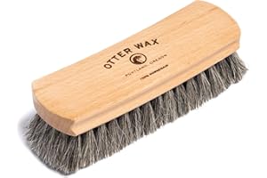 Otter Wax Premium Horsehair Shoe Brush