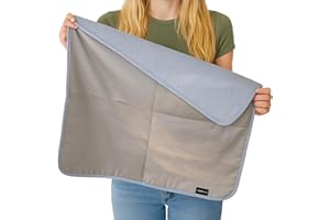 RADIHALT EMF Protection for Cell Phone - EMF Blanket Blocker with Faraday Fabric for Radiation Protection While Using Your Laptop and Phone (36x30)