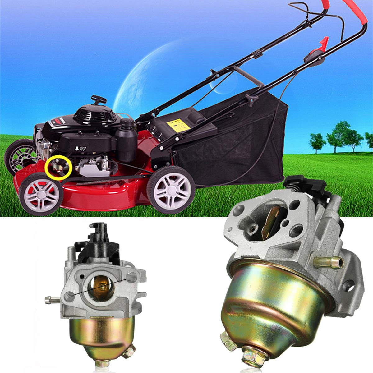 Lawnmower Trimmer Carburetor Carb For Part No. 751-10309 & 951-10309 Mtd Ohv Engine Carburetor