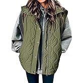EVALESS Cropped Puffer Vest Women Lightweight Quilted Stand Collar Sleeveless Jackets Fall Winter 2025 Button Zip Up Coat
