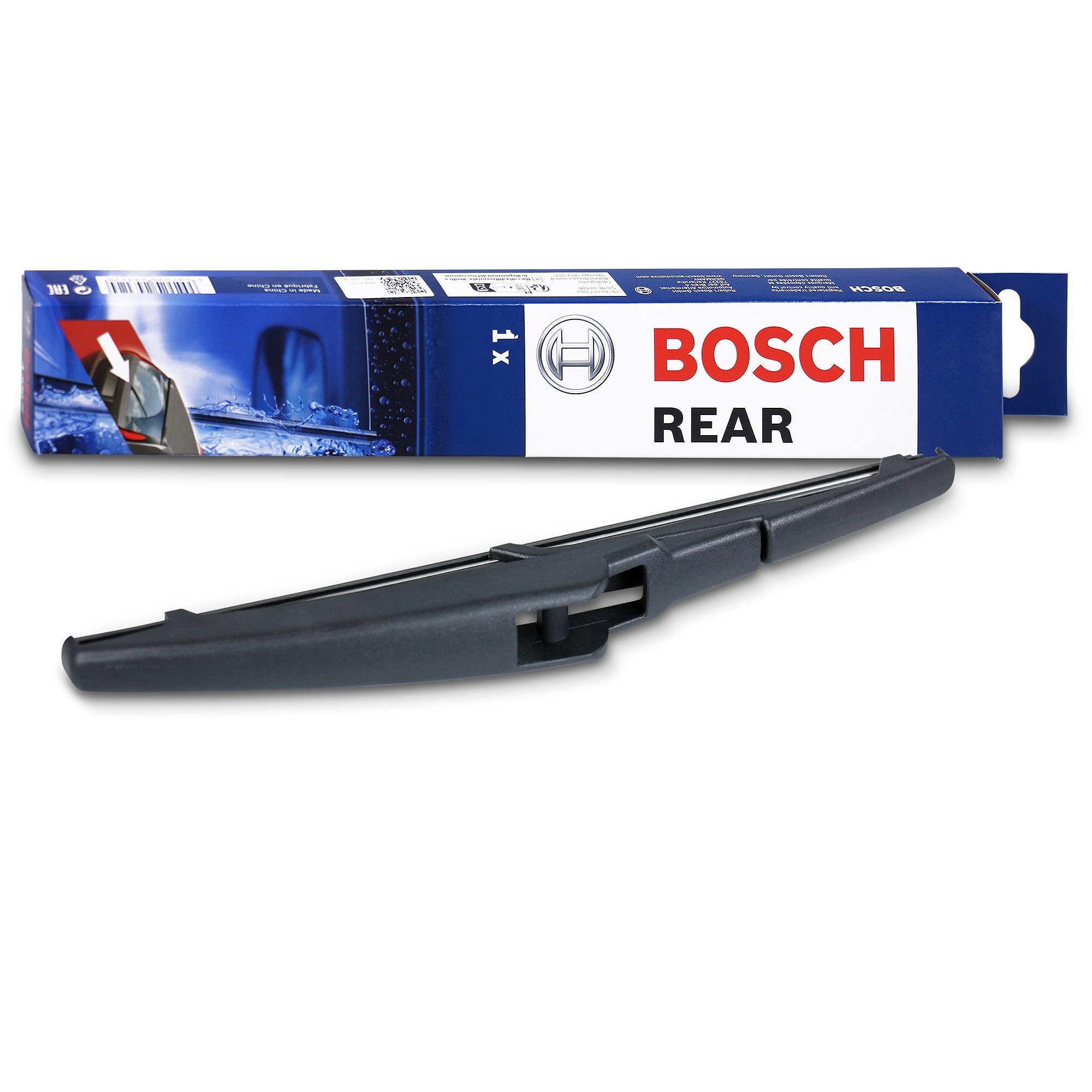 Bosch Rear Wiper H 200 - Excellent Cleaning Performance - Replacement Blade for Back Windscreen - 1 Blade, 200mm
