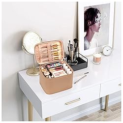 OCHEAL Makeup Bag,Large Travel Makeup Bag Organizer