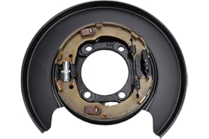 aqxreight Rear Parking Brake Backing Plate Durable High Performance Metal Replacement for Santa Fe 2009 2012 Sorento 2011 201