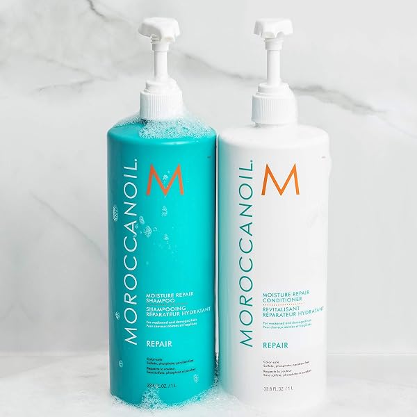 MOROCCANOIL MOISTURE REPAIR SHAMPOO, 33.8 FL. OZ.